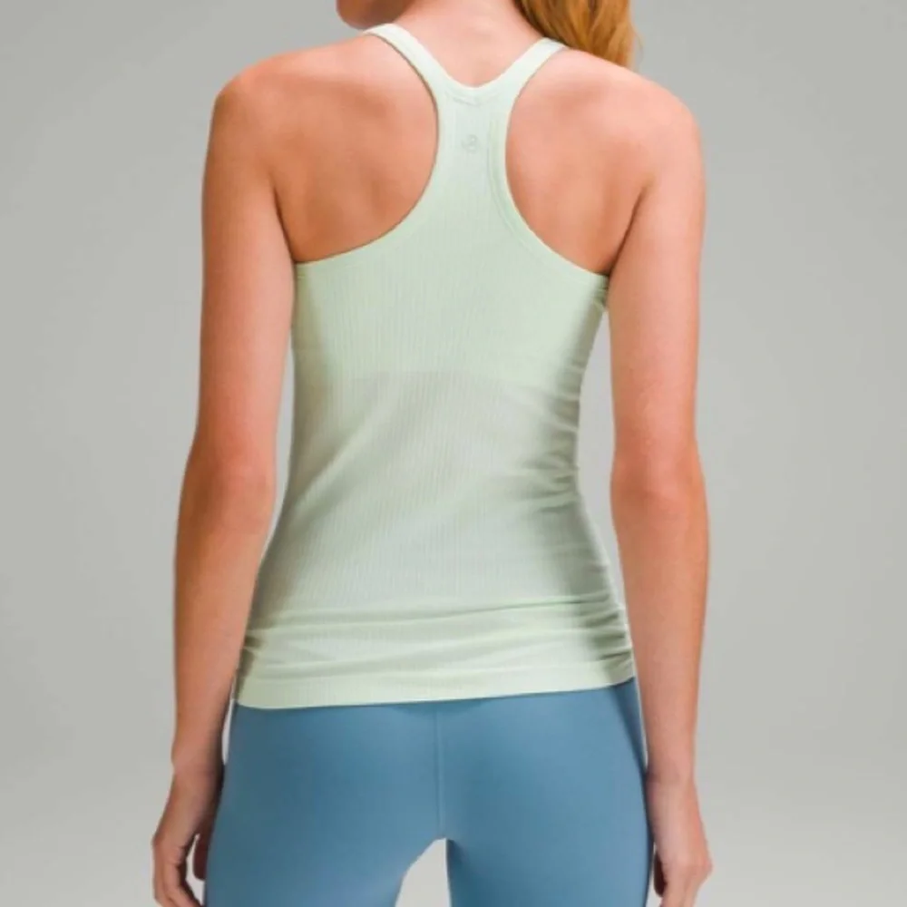 Lululemon Ebb To Street Tank II Light Green Size 10
